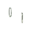 sterling silver hoop earrings