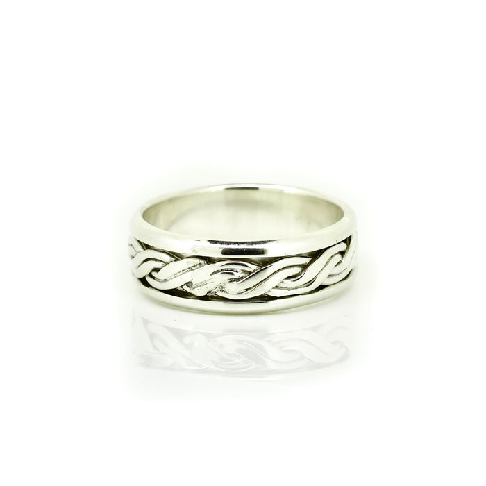 seaside spin fidget ring