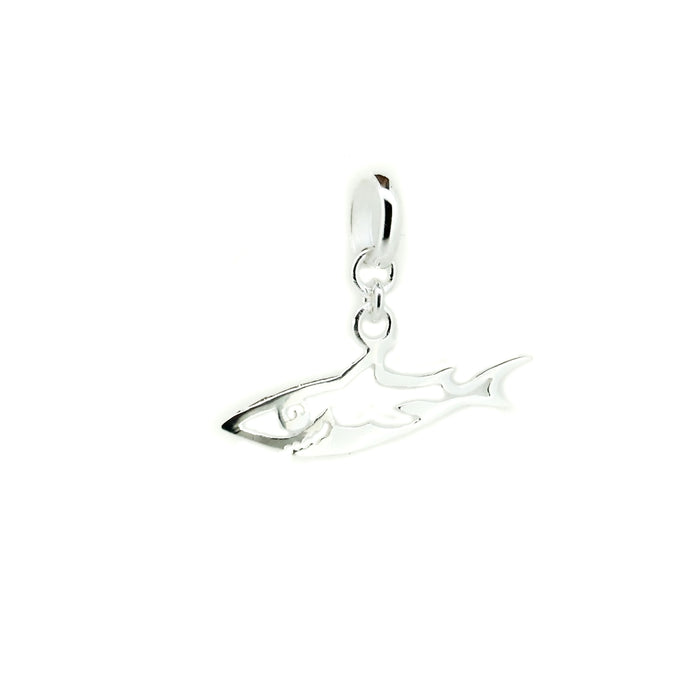 Shark Pendant Sterling Silver