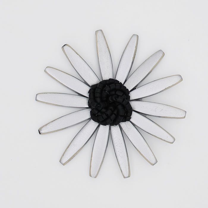 Silver Amaya Brooch - Sylca Designs - Chunky Jewelry
