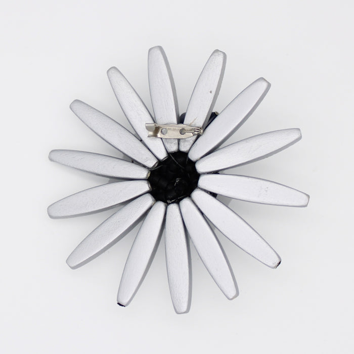 Silver Amaya Brooch - Sylca Designs - Chunky Jewelry