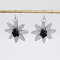 Silver Amaya Flower Earrings - Sylca Designs - Chunky Jewelry