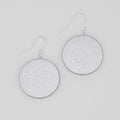 Silver Dot Rosie Earrings - Sylca Designs - Chunky Jewelry
