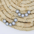 Silver Hoop Dangle Earring - Sylca Designs - Chunky Jewelry