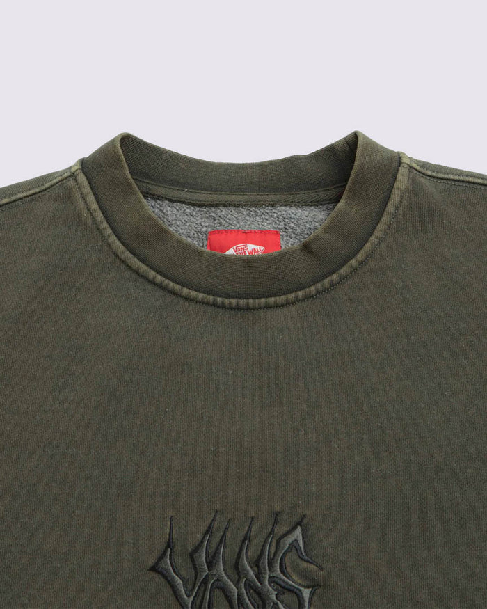 Skate Metal Sweatshirt - Grape Leaf