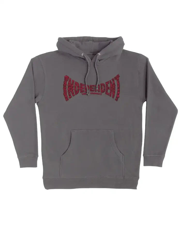 Skull Span Hoodie - Charcoal