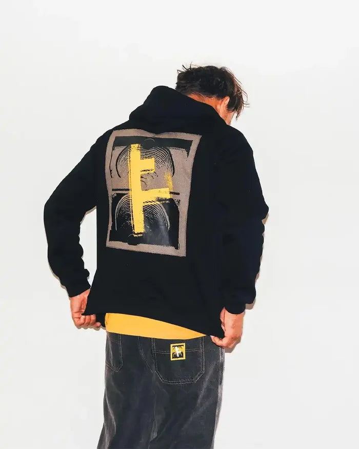 Slant F Zt Zip Hoodie - Black
