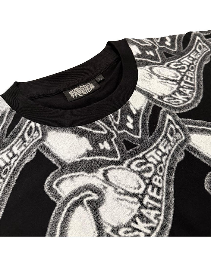 Smile All Over T-Shirt - Black
