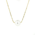 Sophie Pearl Necklace Gold Vermeil | Freshwater Pearl Necklace Australia