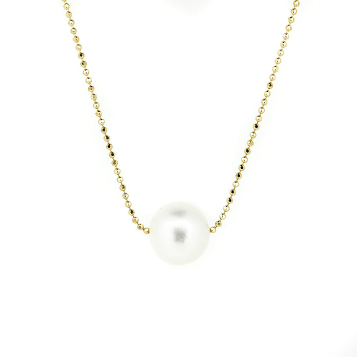 Sophie Pearl Necklace Gold Vermeil | Freshwater Pearl Necklace Australia
