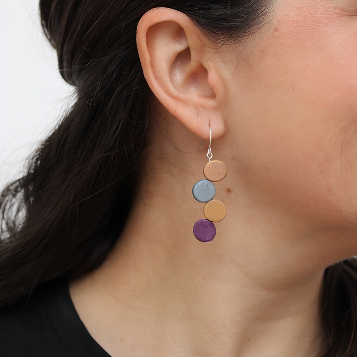 Spice Eva Dangle Earrings - Sylca Designs - Chunky Jewelry