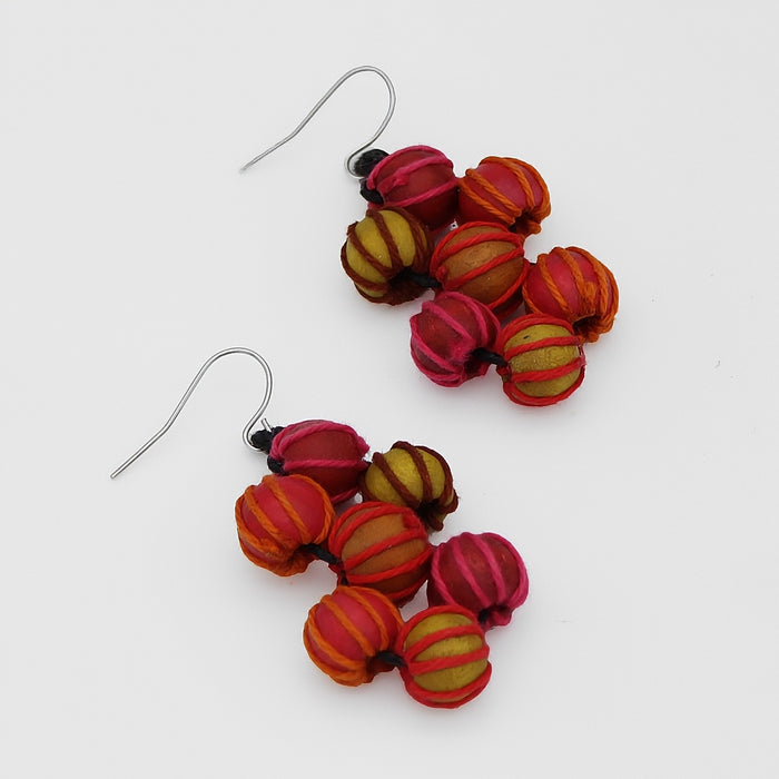 Spice Pamela Berries Earrings - Sylca Designs - Chunky Jewelry