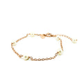 Stardust Pearl Bracelet Rose Gold | Rose Gold Vermeil Dainty Bracelet
