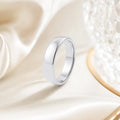 Sterling Silver Classic Dome Wedding Band – 5 mm