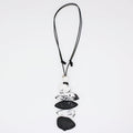 StoneStack Statement Pendant Necklace - Sylca Designs - Chunky Jewelry