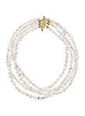 Stunning White Irregular Shells Multi-Layers Necklace LN056 - FARRA
