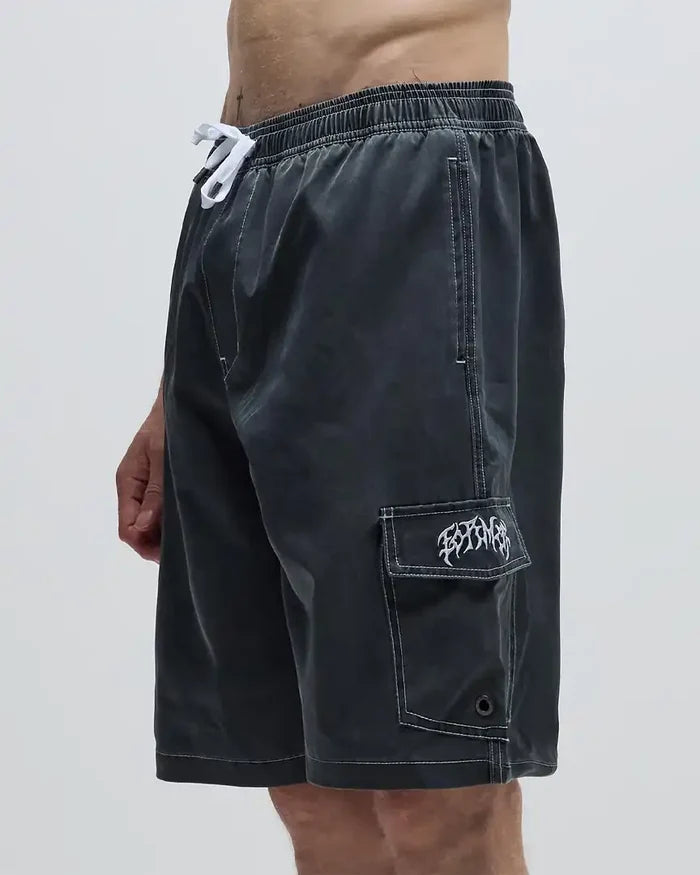 Swans Cargo 21 Boardshorts - Black