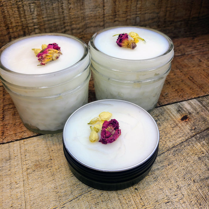 Sweet Floral Hand & Foot Tallow Cream - Lavender + Vanilla + Jasmine + Geranium + Rose