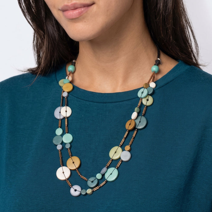 Teal Cerelia Splendor Necklace