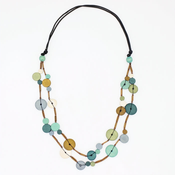 Teal Cerelia Splendor Necklace