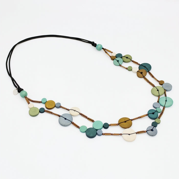 Teal Cerelia Splendor Necklace