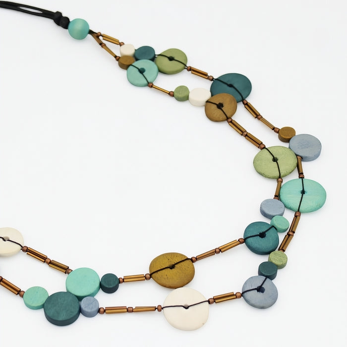 Teal Cerelia Splendor Necklace