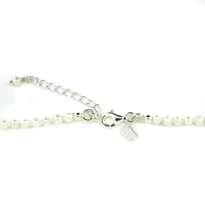The Coast Pearl Necklace Silver