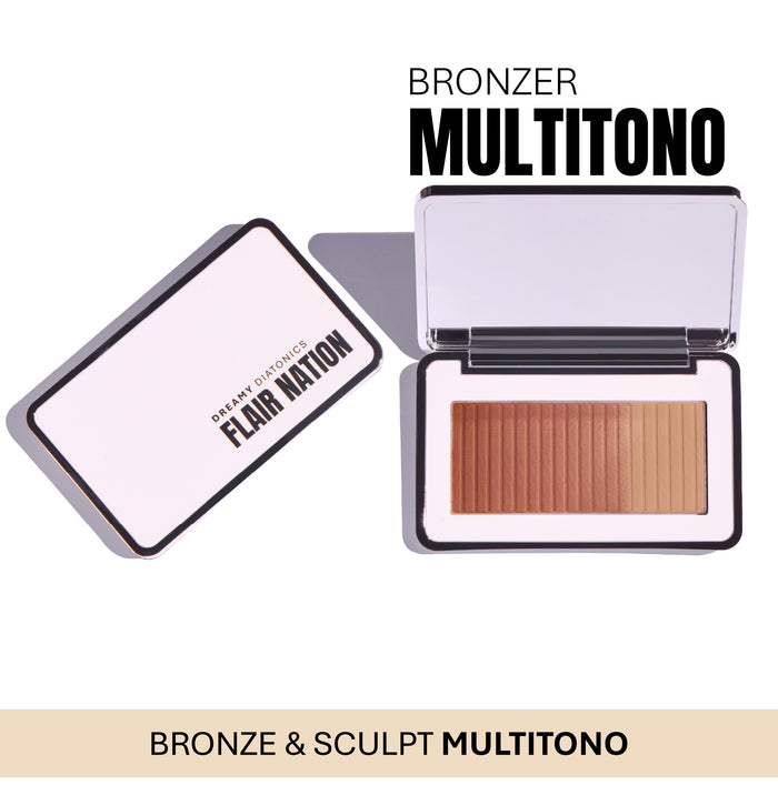 The Real Bronze & Sculpt Bronzer Multi Tono Flair Nation
