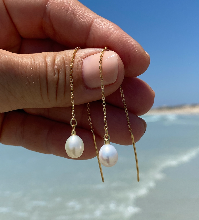 gold pearl threads