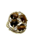 Tiger-Eye Statement Ring KR005 - FARRA