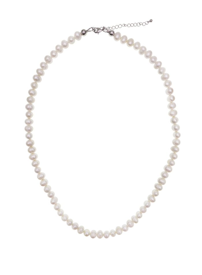 Timeless Freshwater Pearls Mens Necklace MEN09