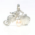 Treasures of the Sea Pearl Pendant Silver