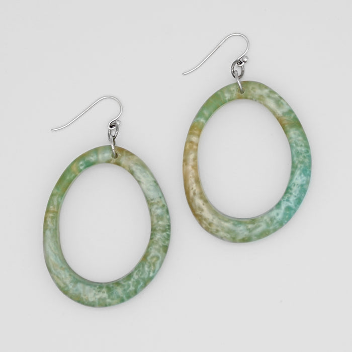 Turquoise Daniella Earrings - Sylca Designs - Chunky Jewelry