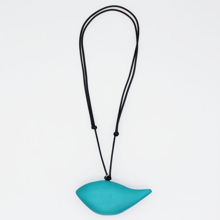 Turquoise Robin Pendant Necklace