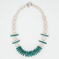 Turquoise Skylar Coastal Aura Necklace - Sylca Designs - Chunky Jewelry