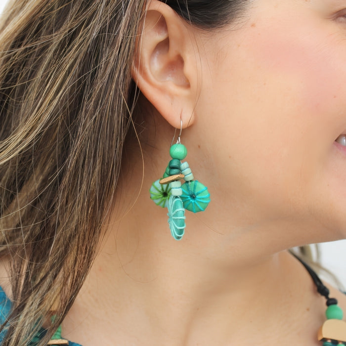 Turquoise Teagan Drop Earrings