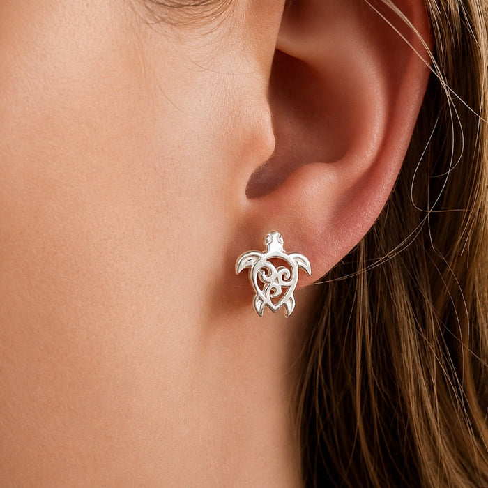 turtle studs designed in broome by lush designs
