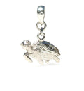 Turtle Pendant  Silver