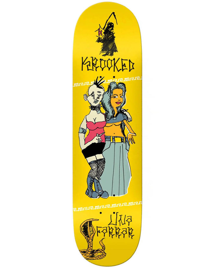 Una Punx Skateboard Deck - 8.38