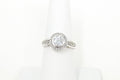 Vintage Designer ATI Cubic Zirconia Sterling Silver Ring - Sz 7 -797656665