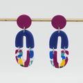 Vivid Fusion Earrings - Sylca Designs - Chunky Jewelry