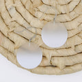 White Fantasy Ombre Earrings - Sylca Designs - Chunky Jewelry
