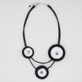 White Inga Necklace - Sylca Designs - Chunky Jewelry