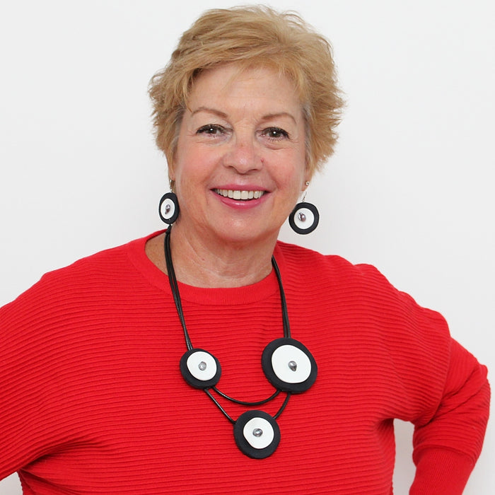 White Inga Necklace - Sylca Designs - Chunky Jewelry