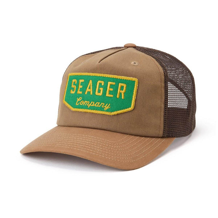Wilson Trucker Snapback - Tan Waxed Canvas