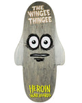 Wingee Thingee Skateboard Deck Grey