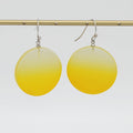 Yellow Fantasy Ombre Earrings - Sylca Designs - Chunky Jewelry