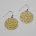Yellow Maureen Earrings - Sylca Designs - Chunky Jewelry