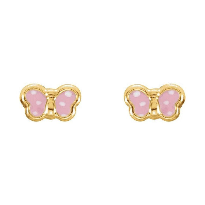 Youth Enamel Butterfly Earrings