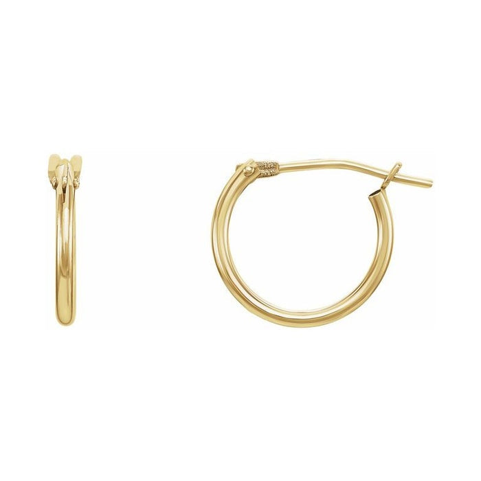 Youth Hoop Earrings